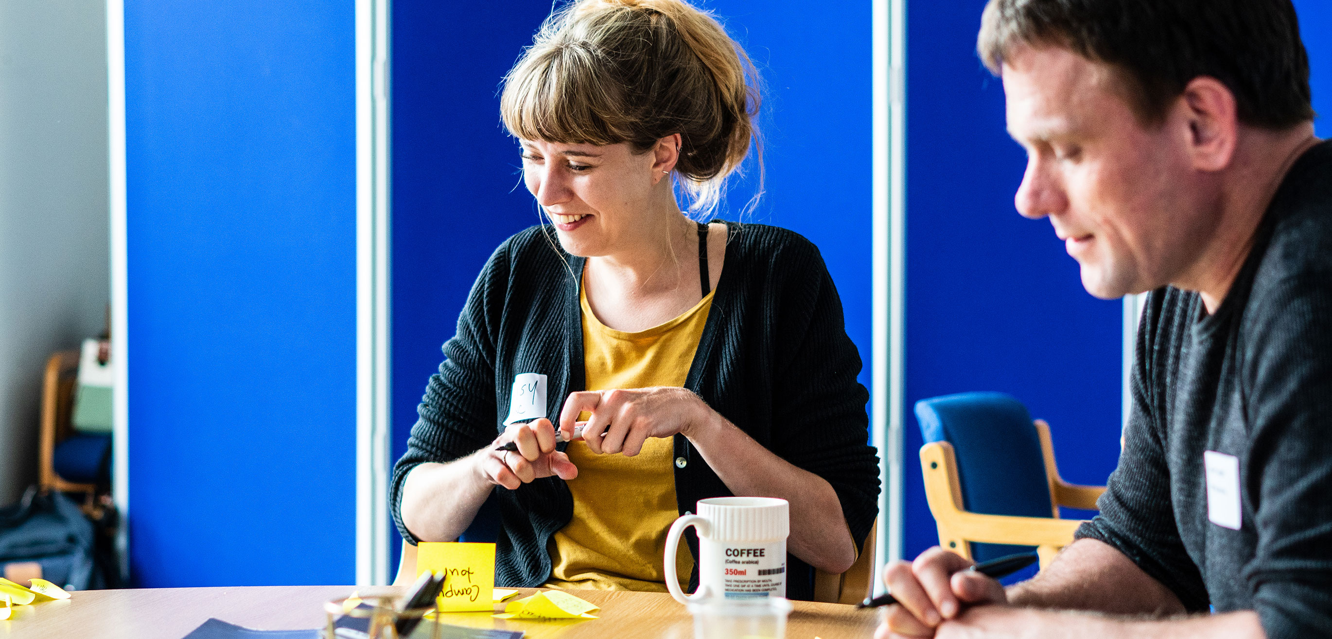 Design sprint participants with Wolfcub